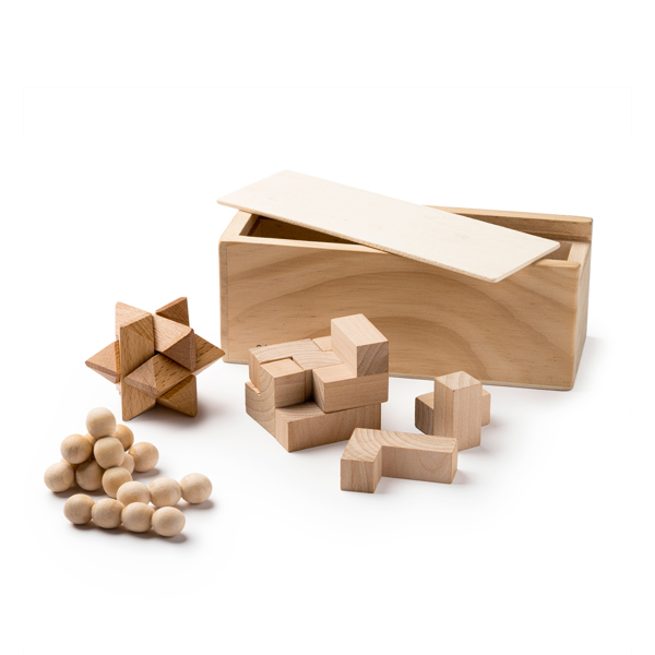 Набор из 3 игр ROCKS, Бежевый-1