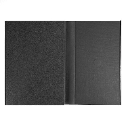 Ежедневник Alfa Bird Petrus A5, Чёрный-2