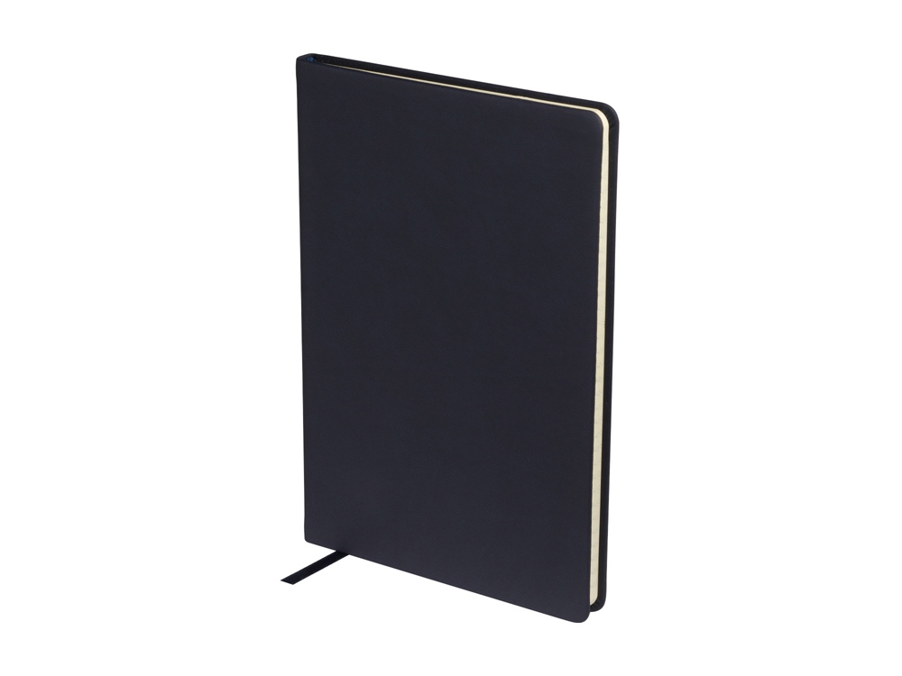 Блокнот А5 Megapolis Velvet, темно-синий Navy-1