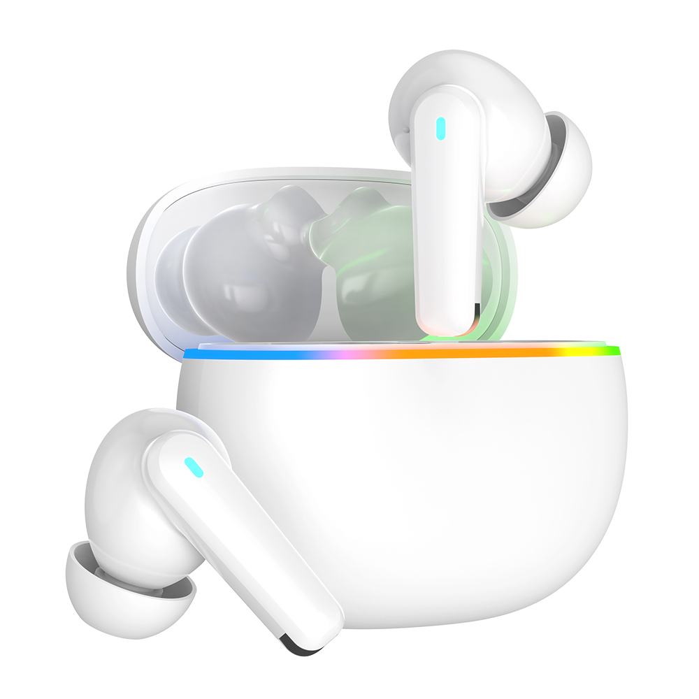 Наушники беспроводные Bluetooth Praise, Белый-3