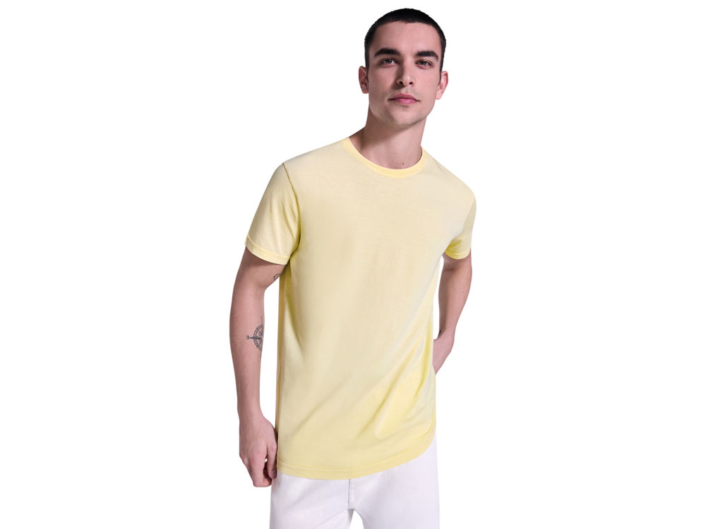 Футболка Corgi мужская, солнечно-желтый выстиранный WASHED-7