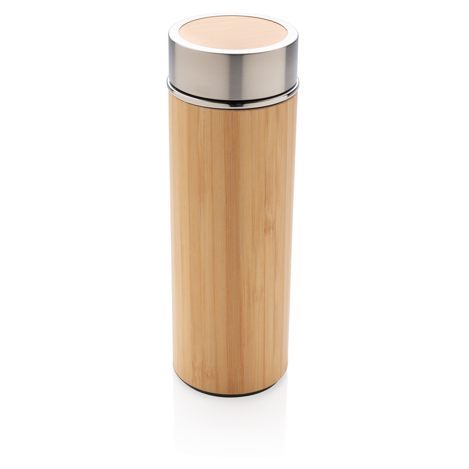Герметичная вакуумная бутылка Bamboo, 350 мл-0