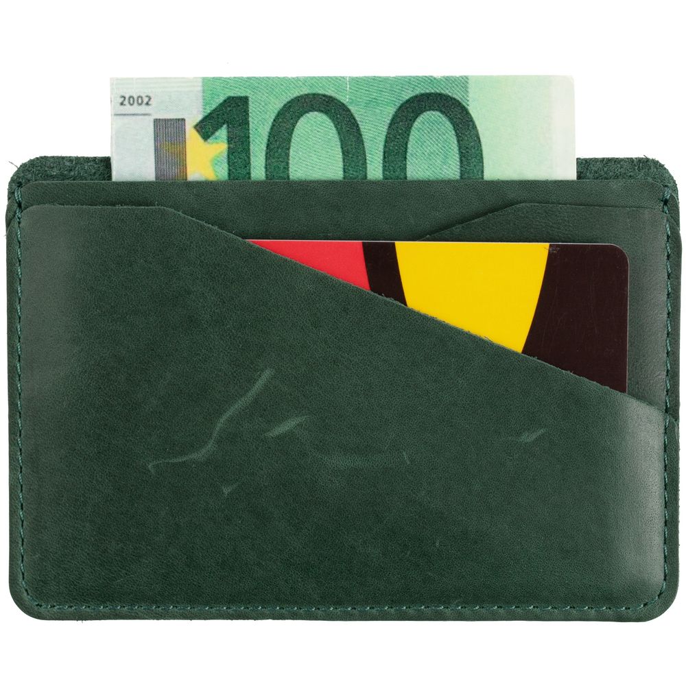 Чехол для карточек inStream, зеленый-3