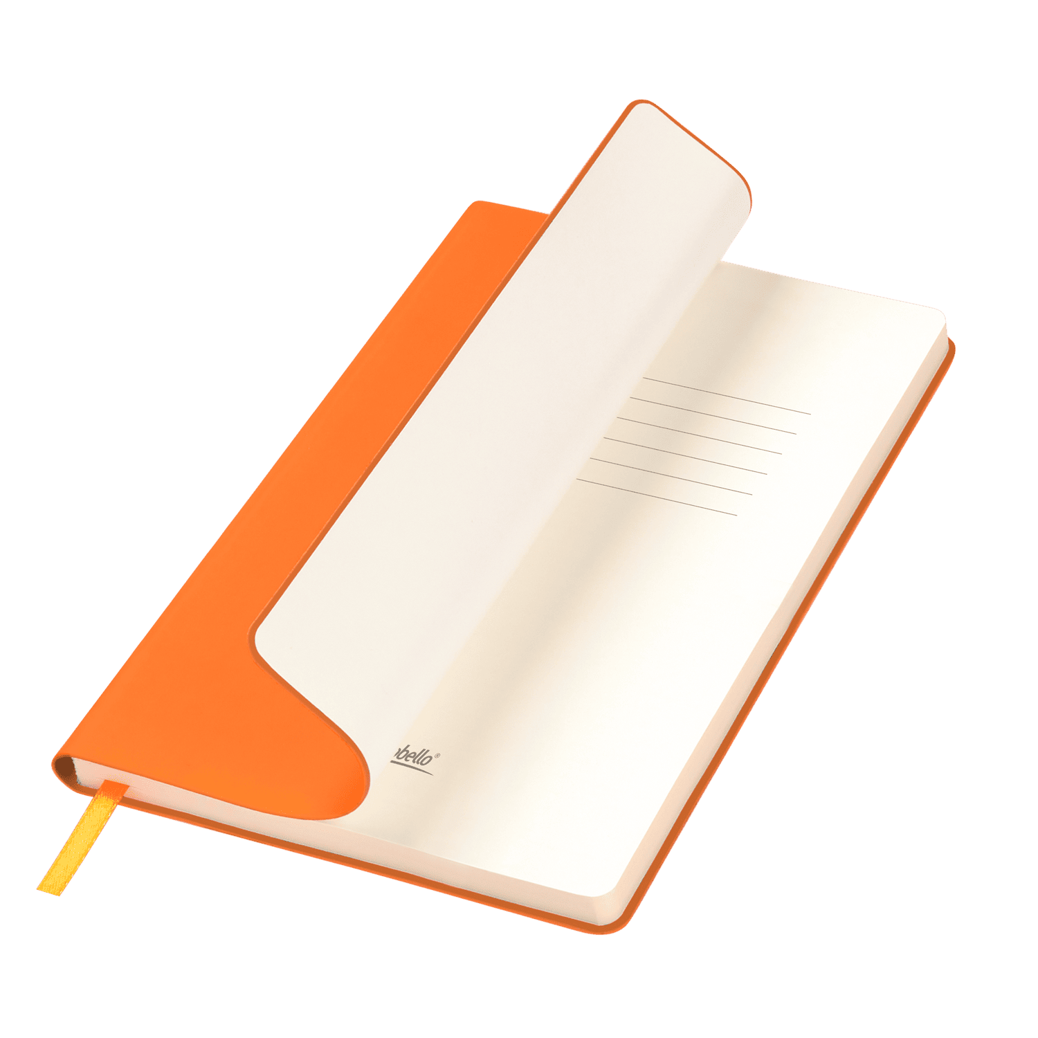 Ежедневник Spark недатированный, оранжевый (без упаковки, без стикера)-0