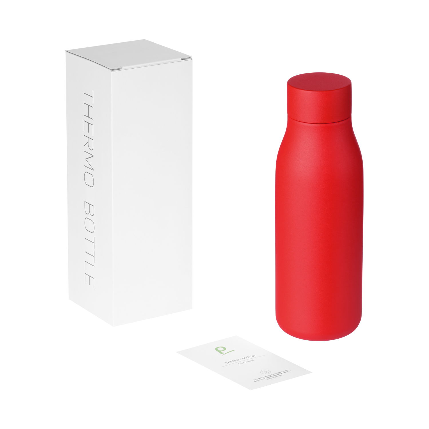 Термобутылка вакуумная герметичная Sevilla, красная-5