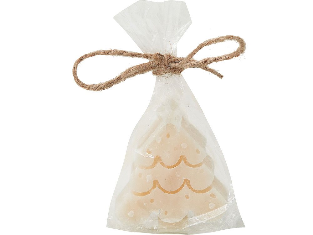 Свеча Елочка, молочный-5