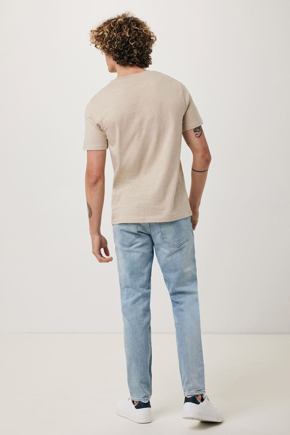 Футболка Iqoniq Brett из переработанного хлопка AWARE™, унисекс, 180 г/м²-5