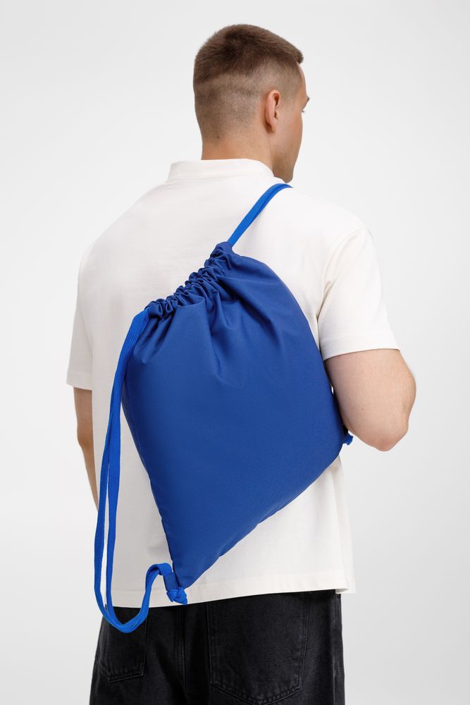 Рюкзак B3, синий с синими лямками-2