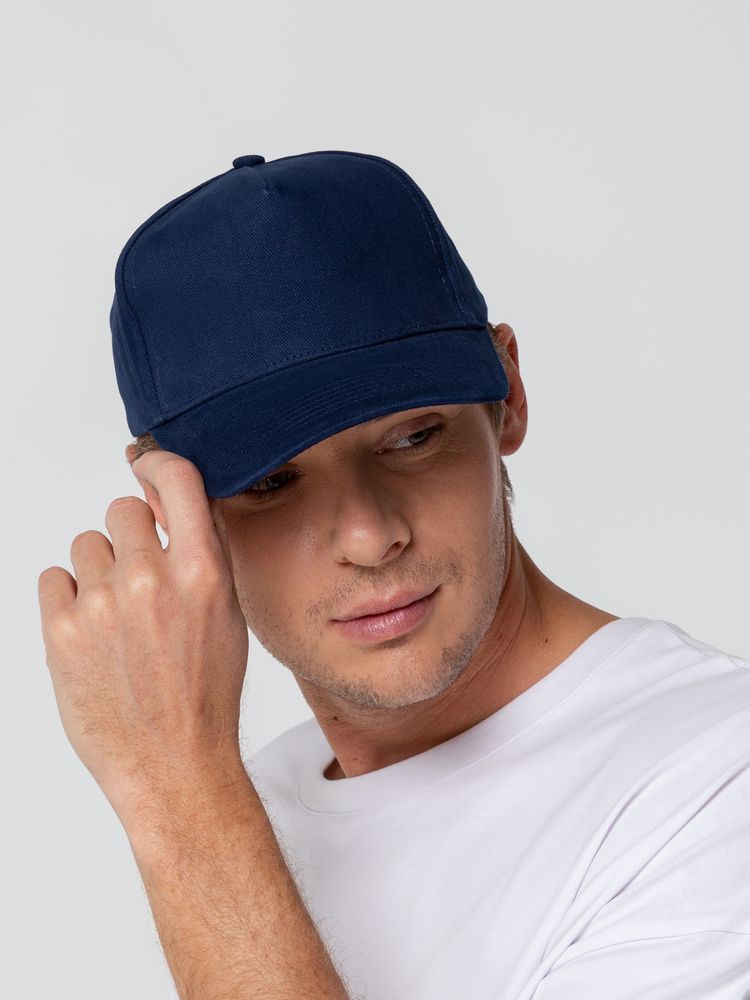 Бейсболка Standard, темно-синяя-2