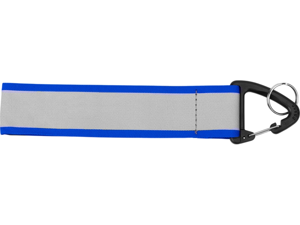 Светоотражающий брелок Reflector, серебристый/синий-1