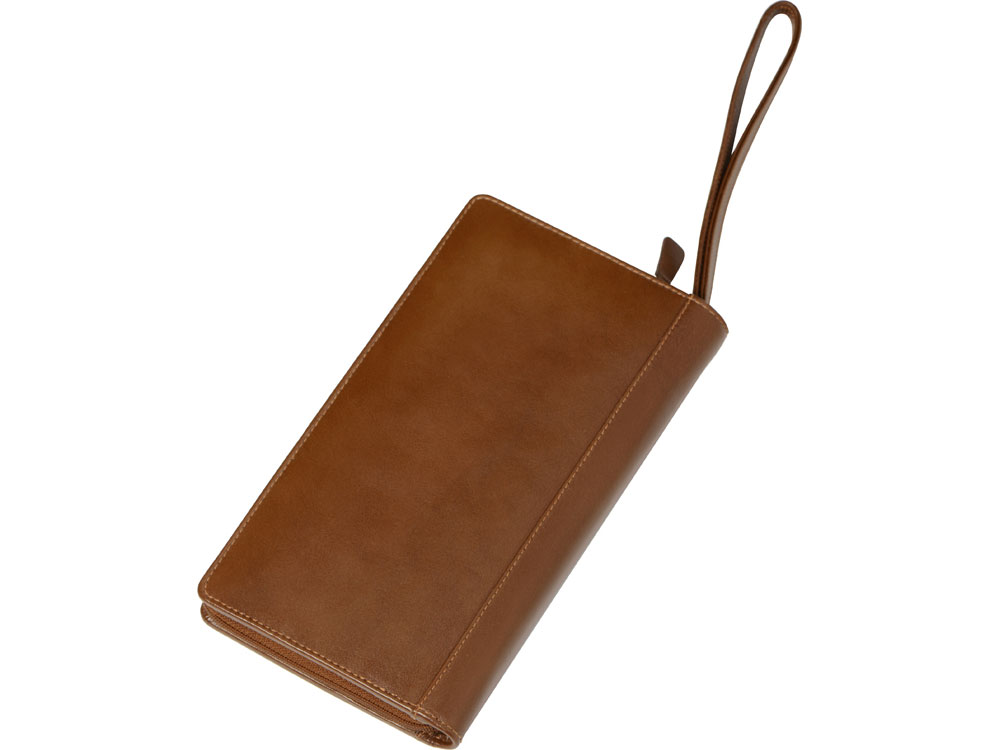 Трэвел-портмоне, коричневый-5