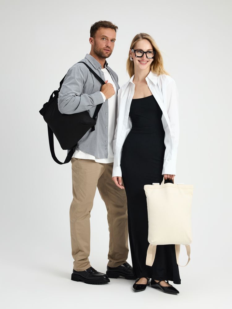 Рюкзак холщовый Discovery Bag, неокрашенный-4