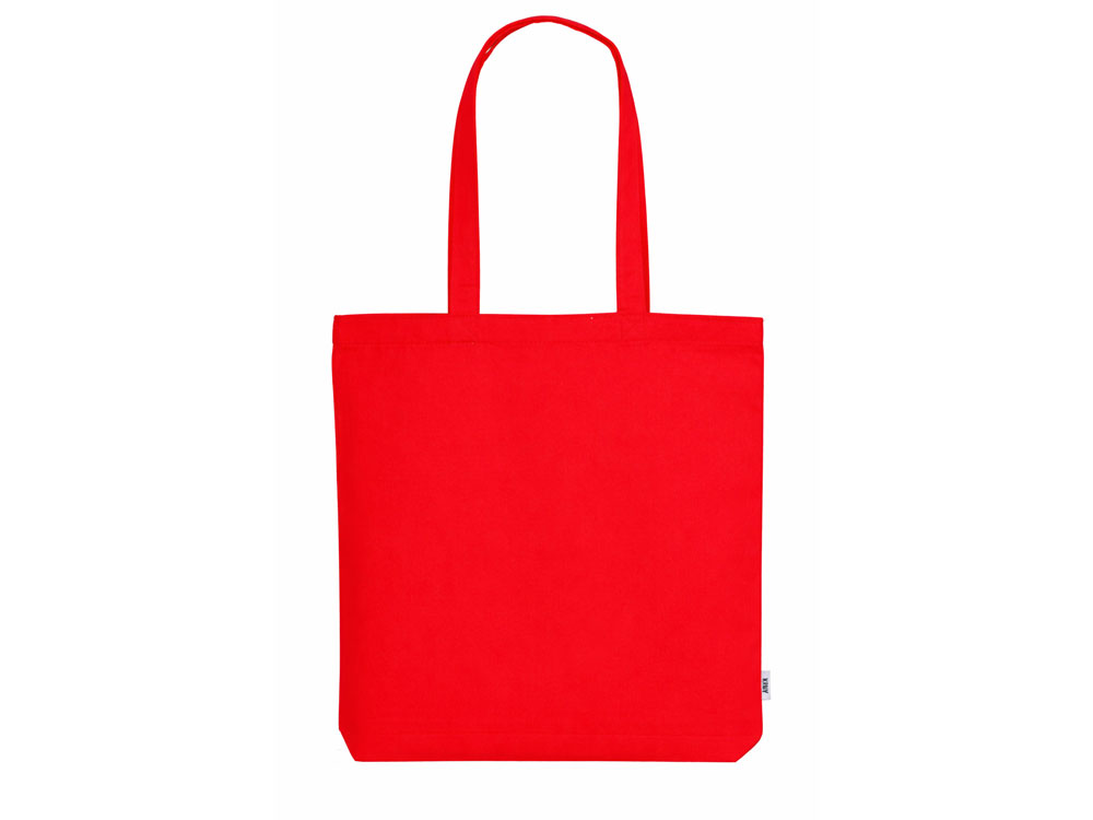 Сумка Твил из хлопка, 210 г/м2, красный-1