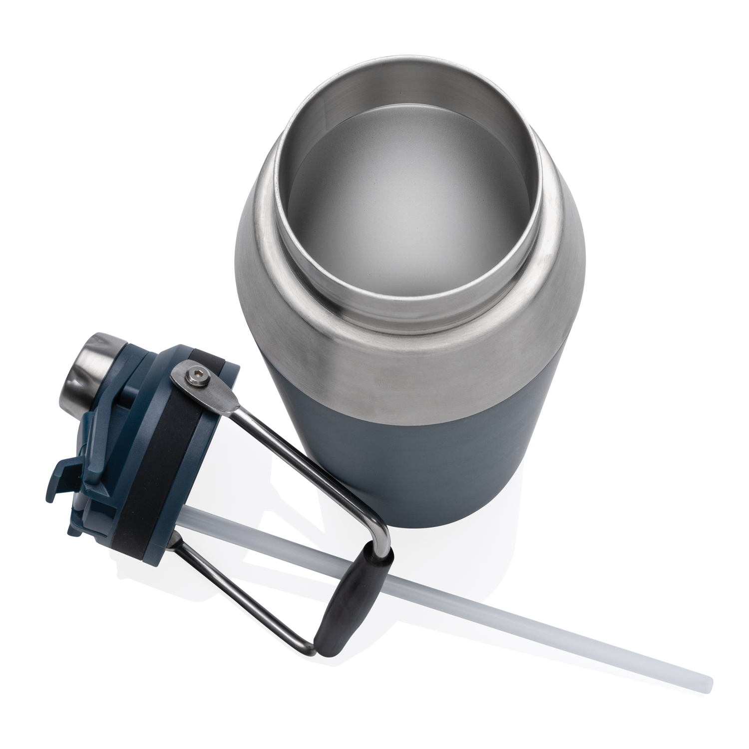 Стальная вакуумная бутылка 2-в-1, 1 л-8