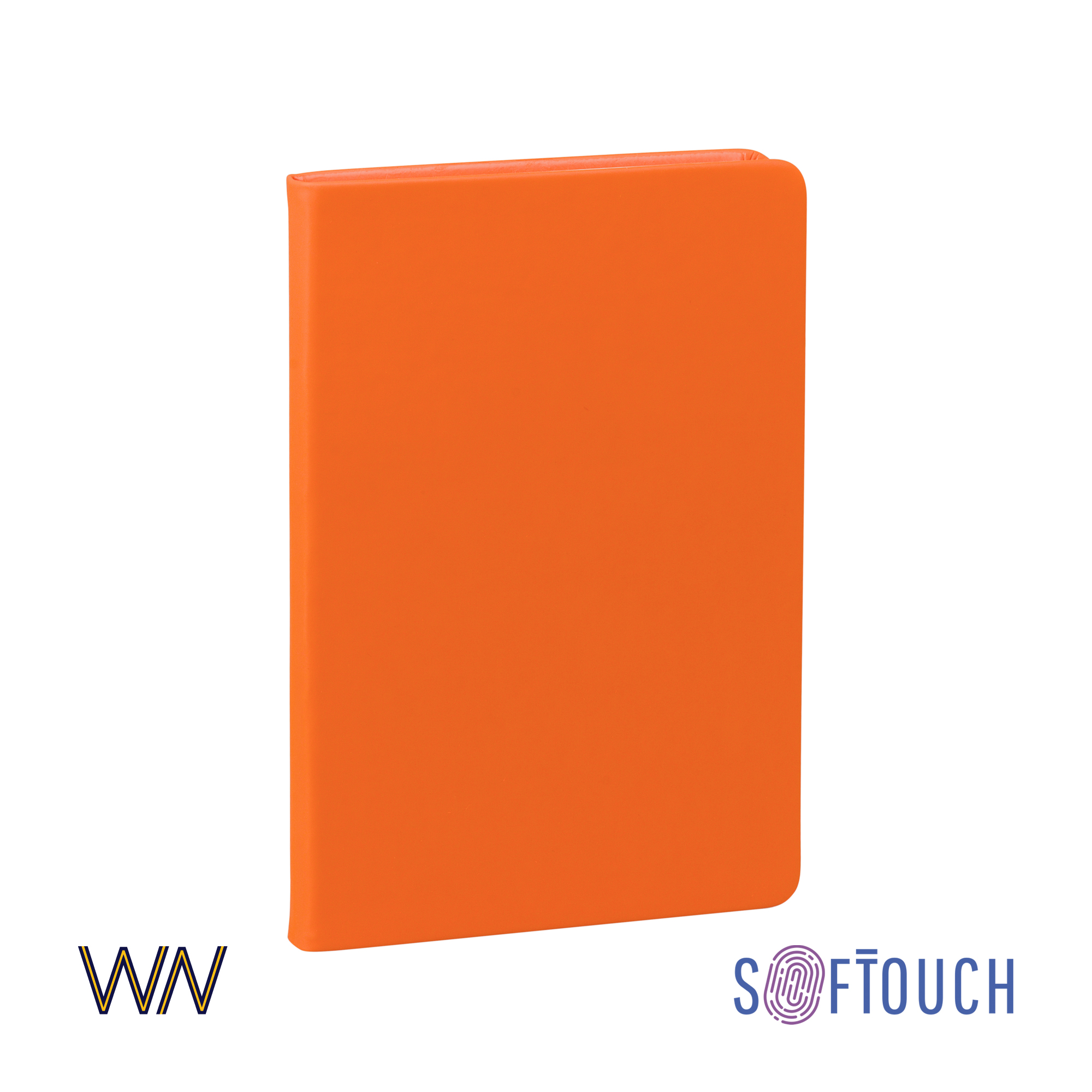 Ежедневник недатированный "Милан", А5, покрытие soft touch-0