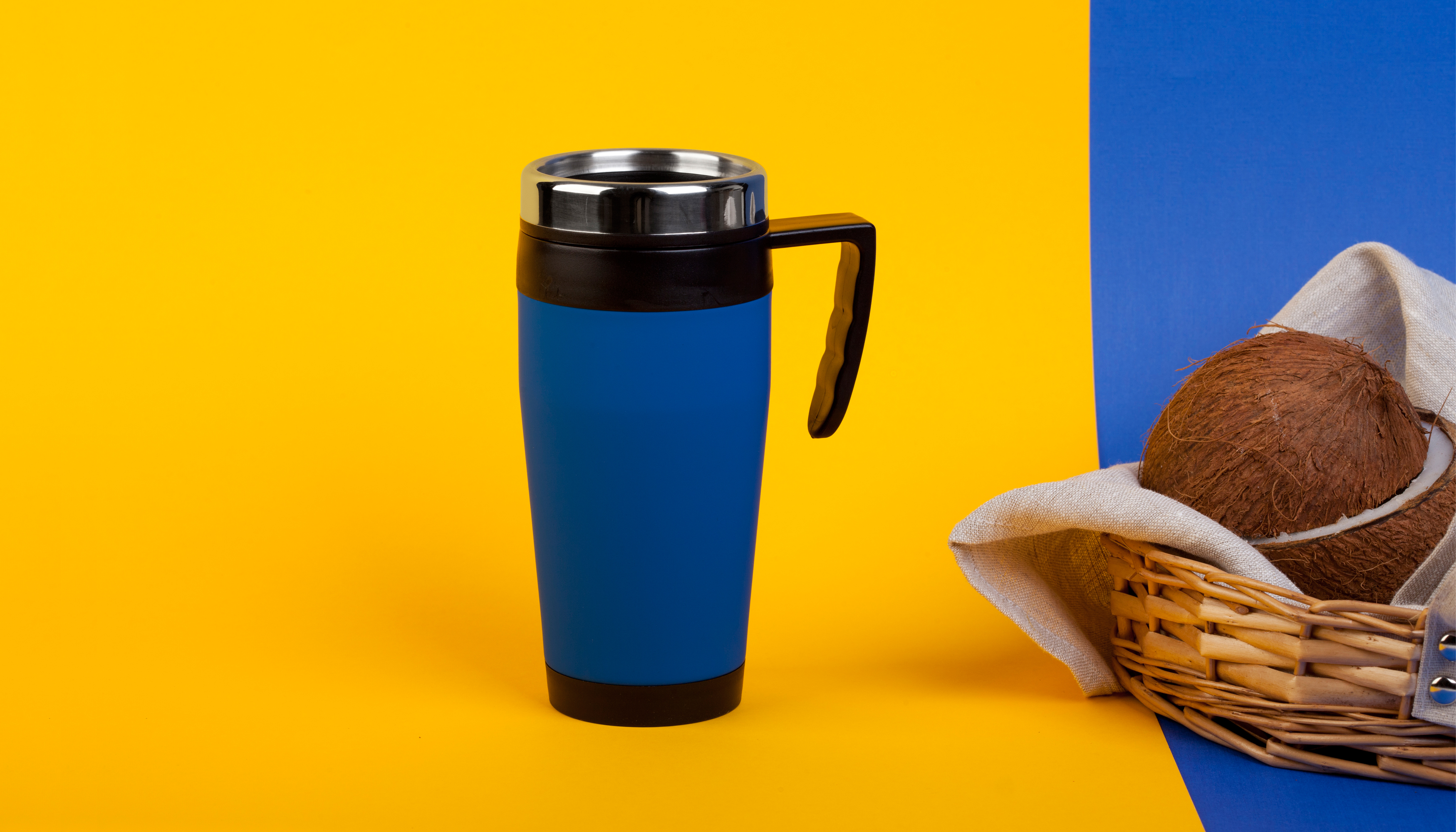 Термокружка "Австралия", покрытие soft touch, 400 мл-1