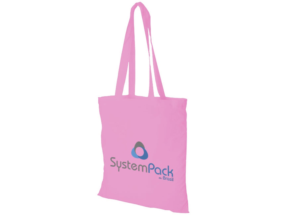 Хлопковая сумка Madras, розовый-2