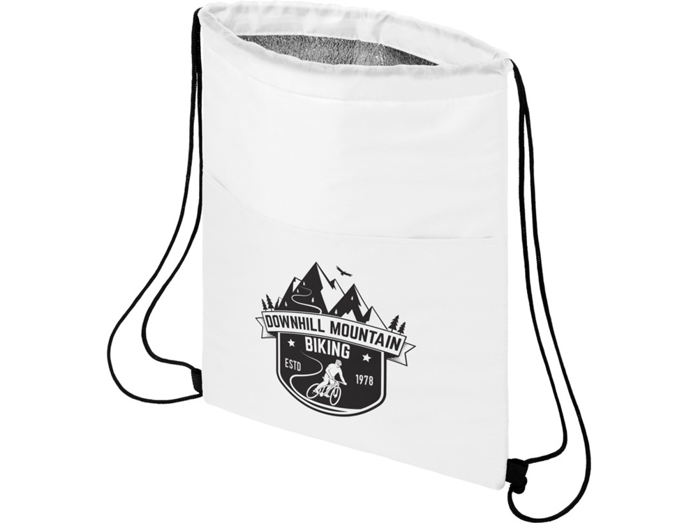 Сумка-холодильник Oriole на шнуровке на 12 банок, белый-5