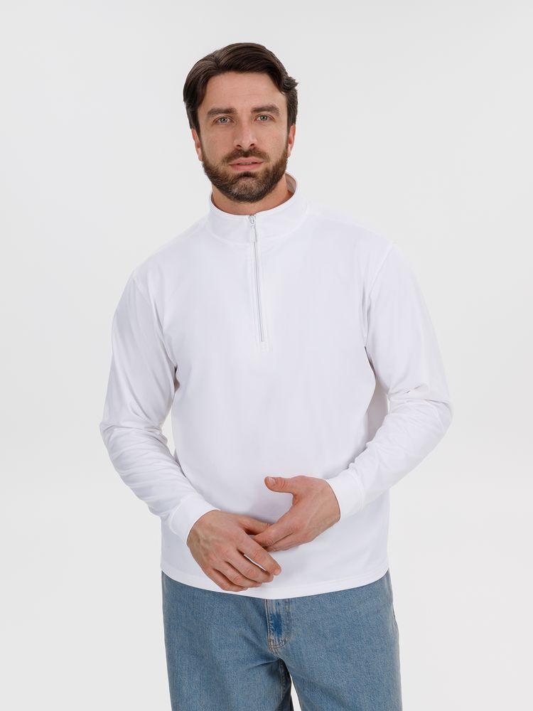 Свитшот на молнии Morfiss, белый-0