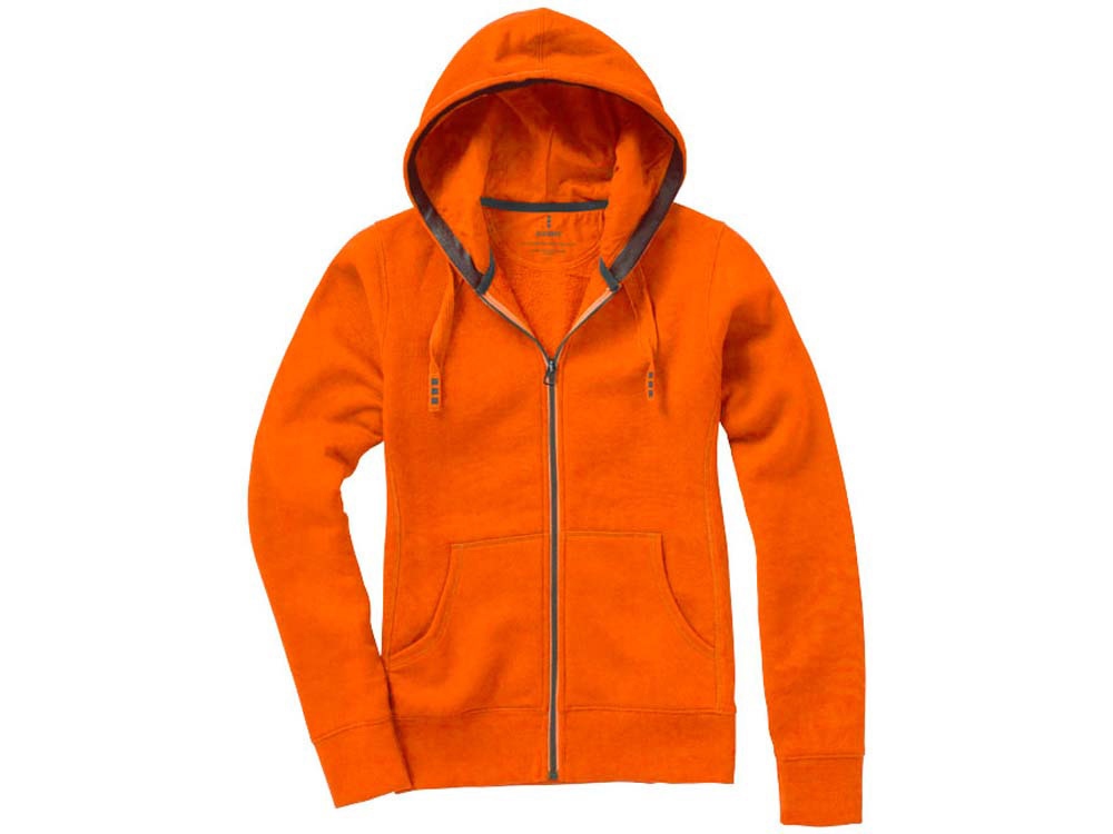 Толстовка Арора женская с капюшоном, оранжевый-12