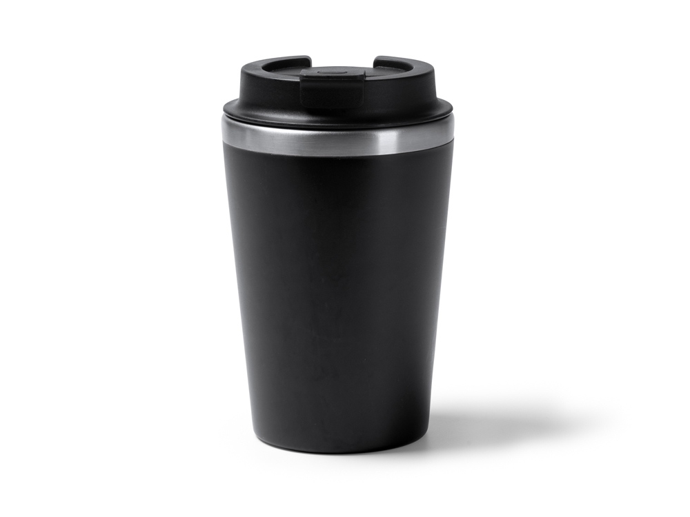 Термокружка HORAN с двойными стенками, черный-0