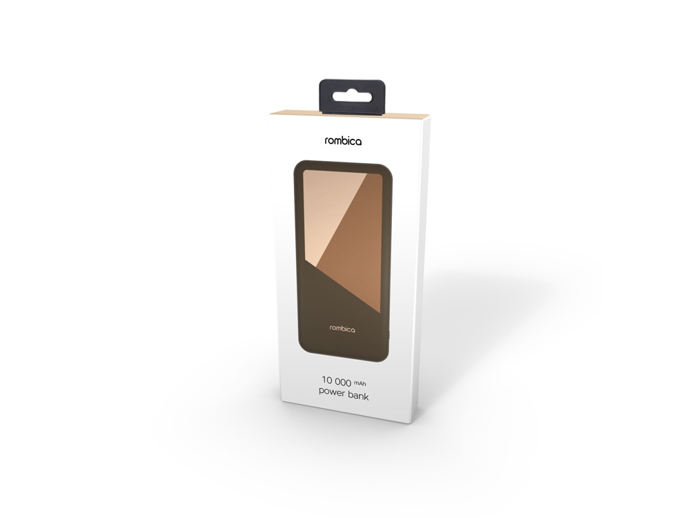 Внешний аккумулятор Rombica NEO Bright 2C, коричневый-4