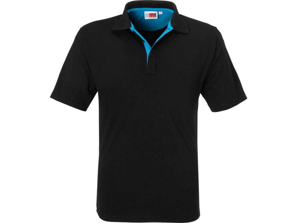 Рубашка поло Solo мужская, аква-0