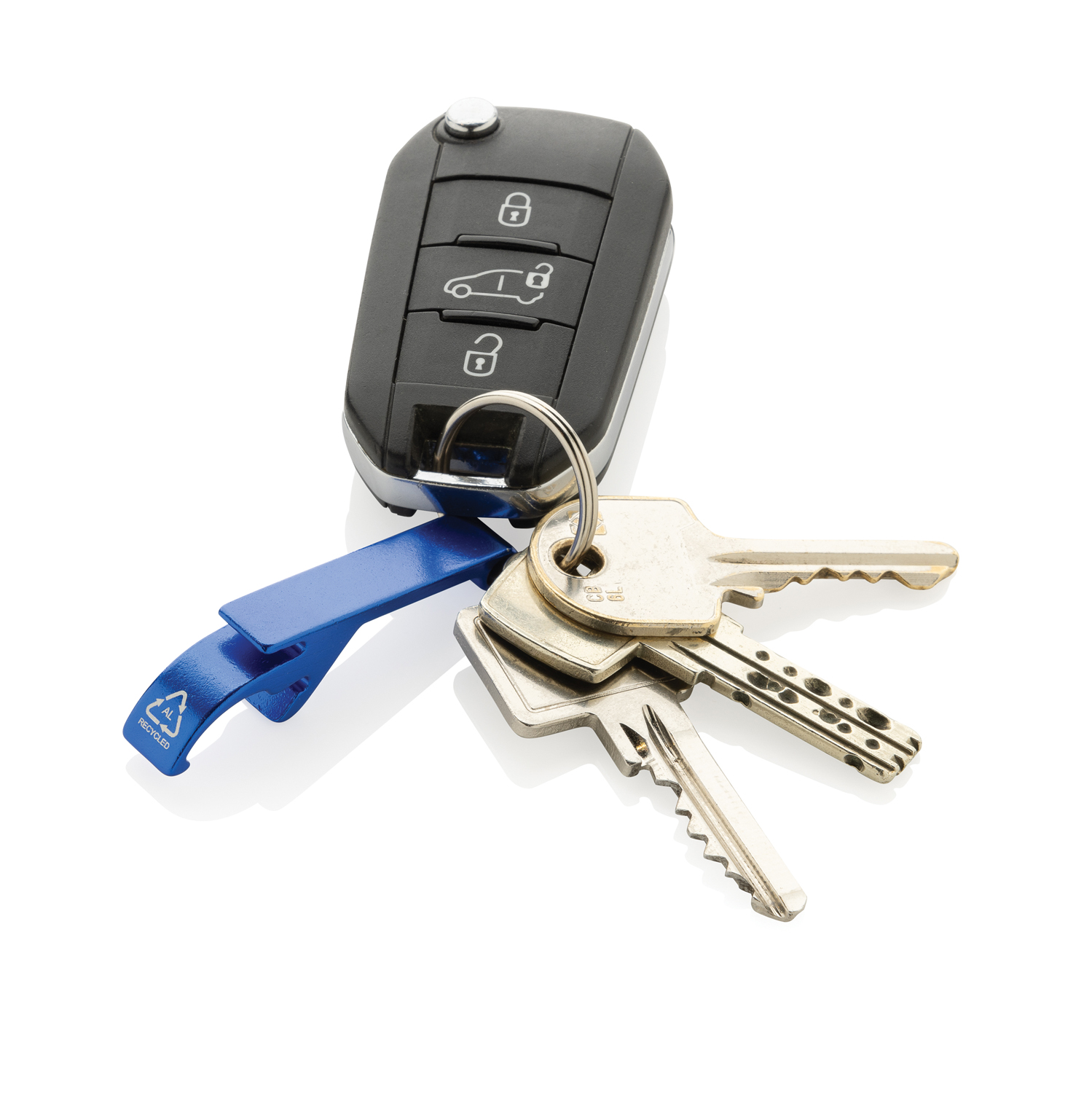 Открывалка для бутылок с кольцом из переработанного алюминия RCS-5