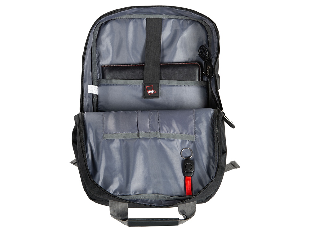 Рюкзак Fabio для ноутбука 15.6, черный-7