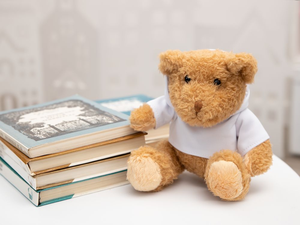 Мягкая игрушка «Мишка Cuddleton» в белом худи-2