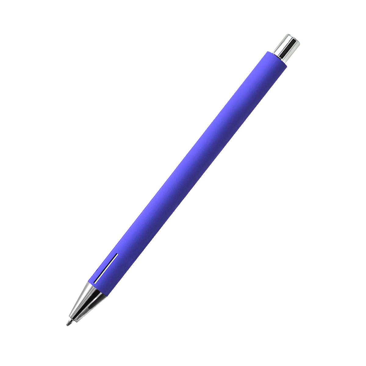 Ручка металлическая Elegant Soft софт-тач, Синий-3