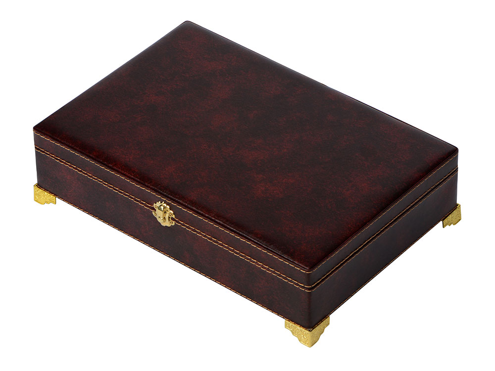 Набор Подарочный, бордовый/серебристый-6