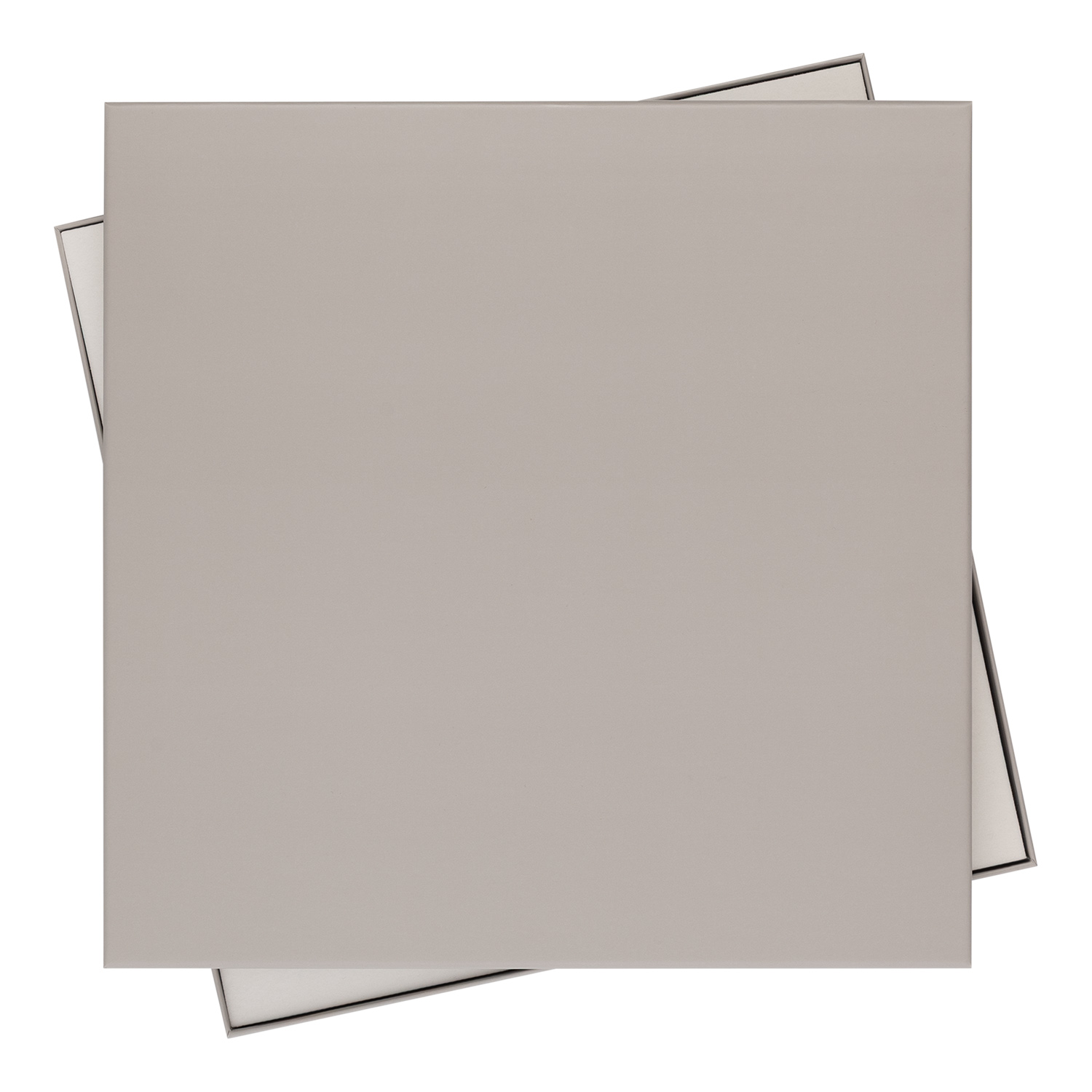 Подарочная коробка с ложементом для ежедневника, ручки и аккумулятора, серая (под съемные ложементы)-6