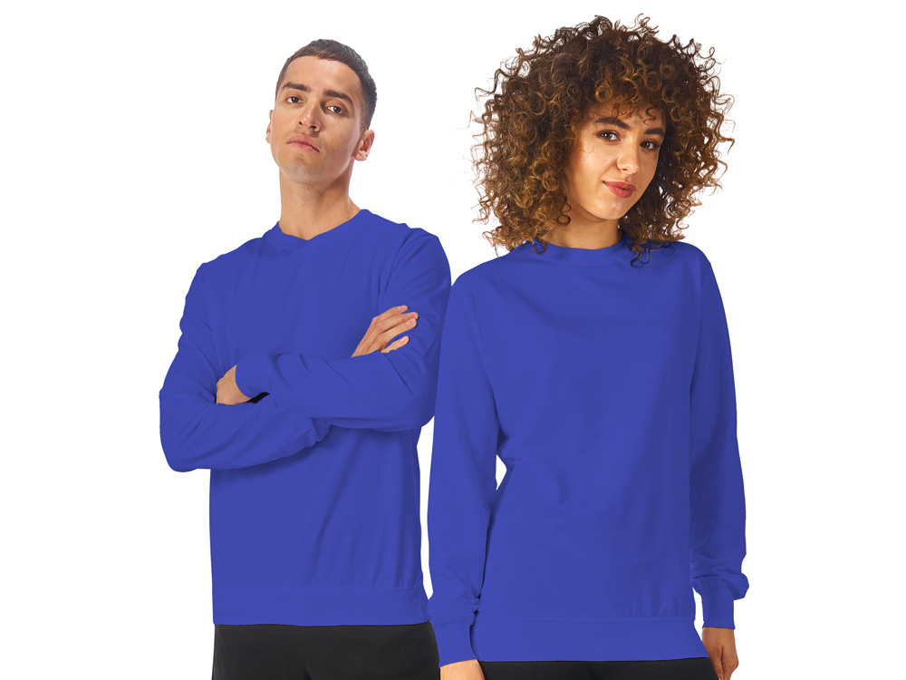 Свитшот Warsaw 220гр, унисекс, кл. синий-0