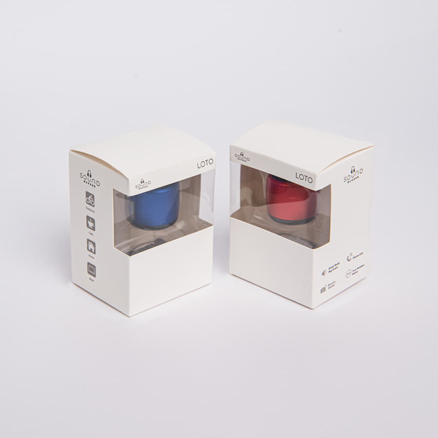 Портативная mini Bluetooth-колонка Sound Burger "Loto" красный, красный-5