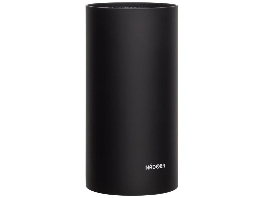 Набор из 3 кухонных ножей в универсальном блоке,  NADOBA, серия UNA-10