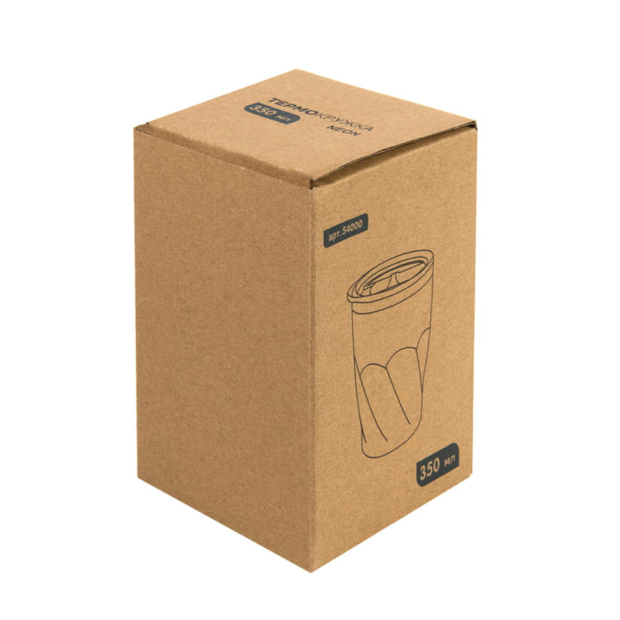 Термокружка NEON, 350мл, зеленый-3