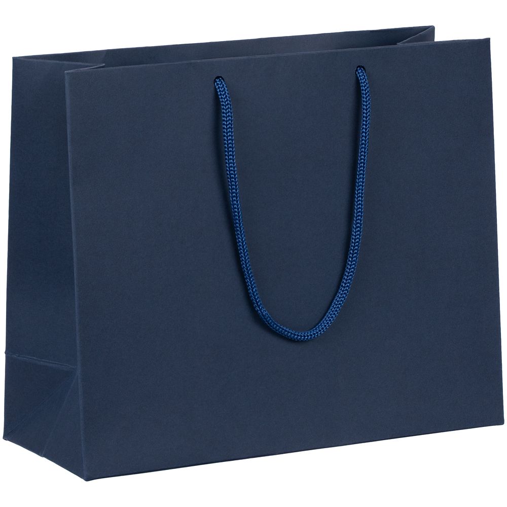 Пакет бумажный Ample Plus S, синий-0