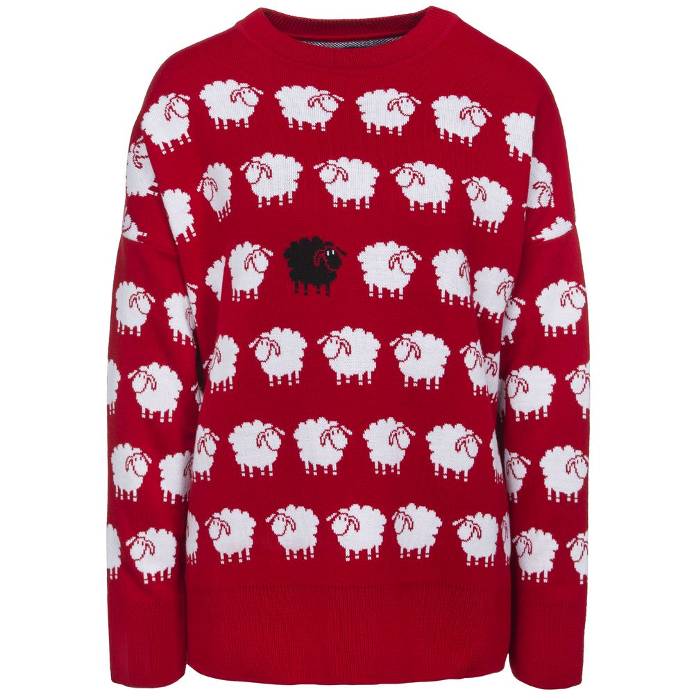 Свитер оверсайз на заказ Tricksy Net, акрил-4