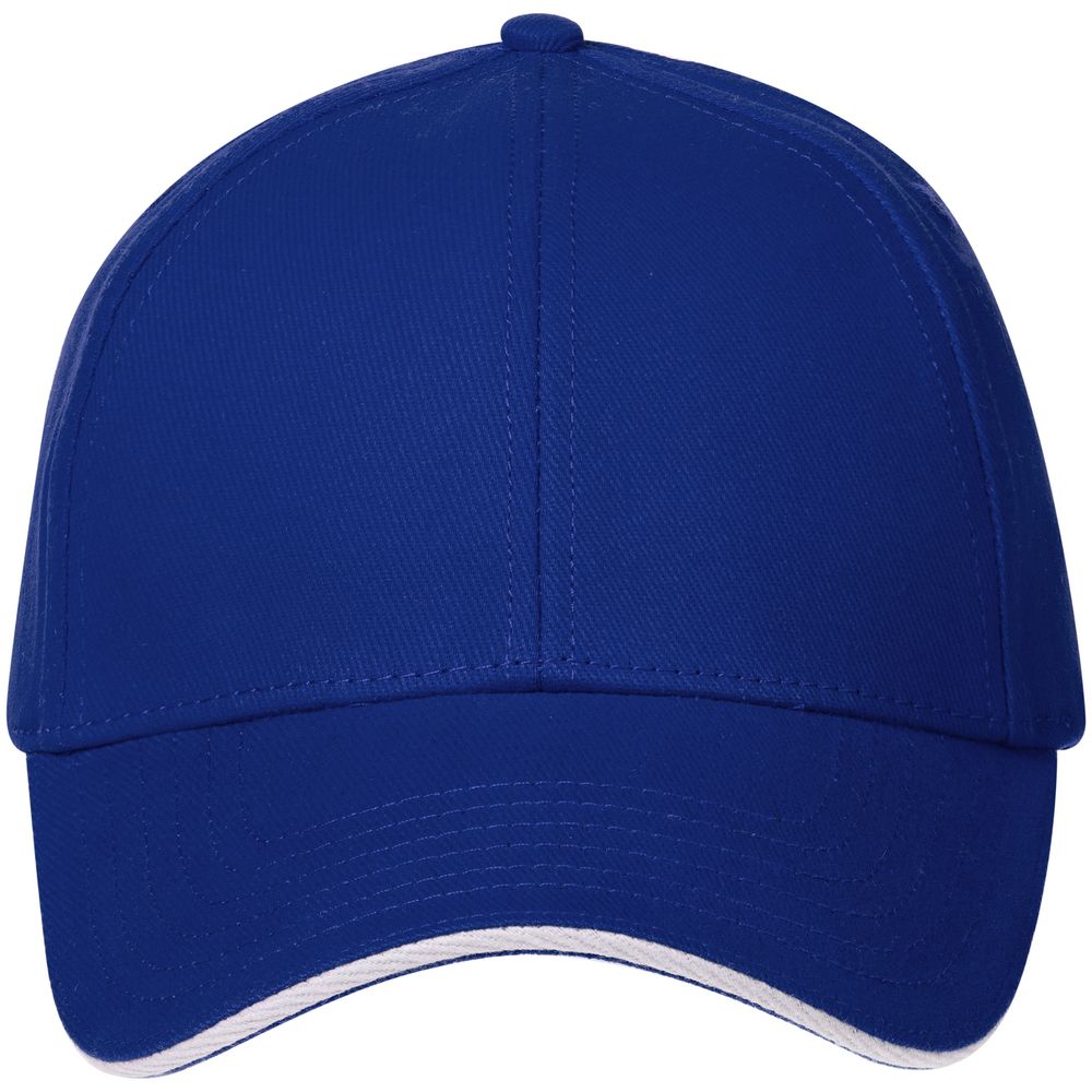 Бейсболка Spiker, ярко-синяя с белым-1