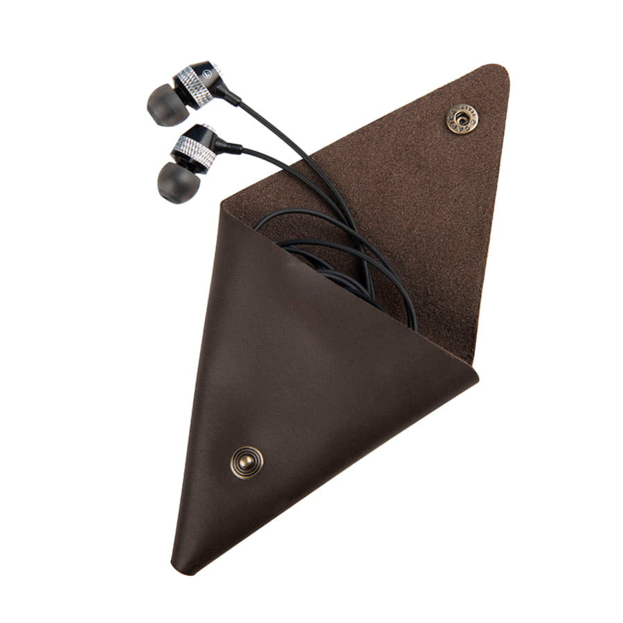 Набор подарочный LOFT: портмоне и чехол для наушников, коричневый, коричневый-2