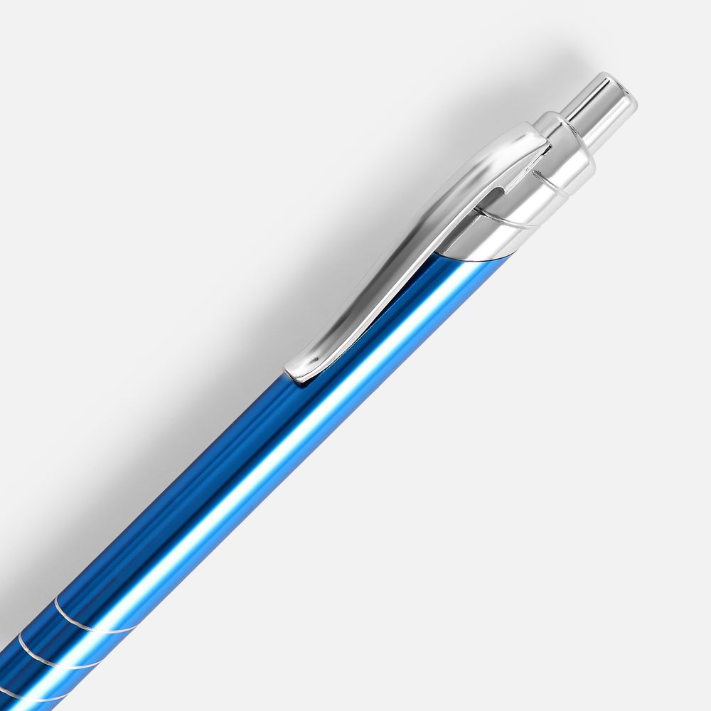 Ручка шариковая Undertone Metallic, синяя-3