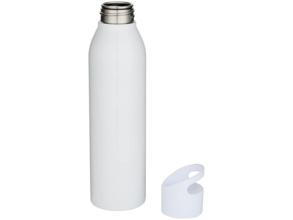 Одностенная бутылка для воды Sky, изготовленная из нержавеющей стали, 650 мл, белый-2