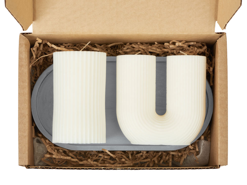 Набор свечей на подставке Aris-6