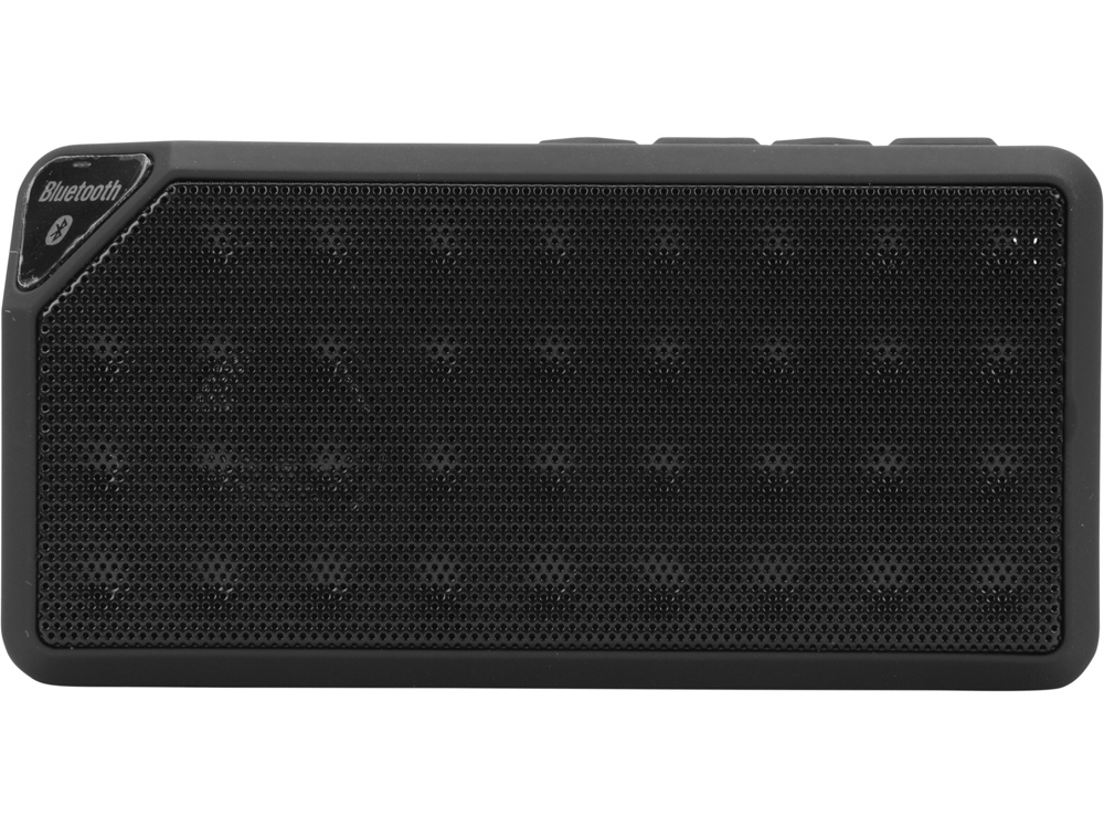 Портативная колонка Bermuda с функцией Bluetooth, черный-4