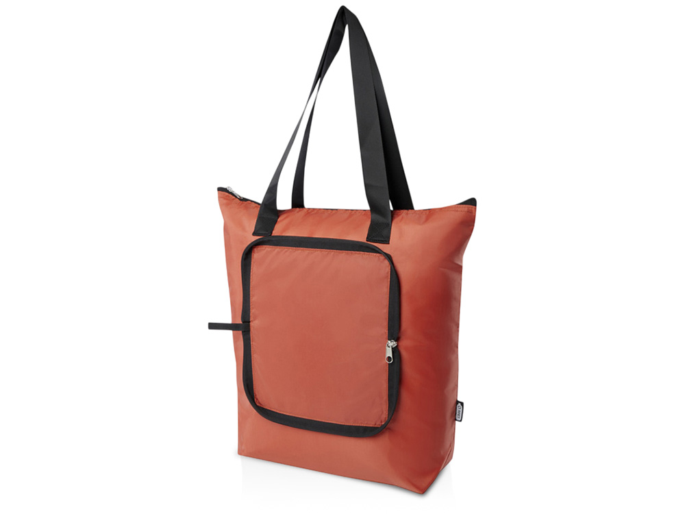 EcoFold Складная сумка-холодильник из RPET 15 л - Brick-0