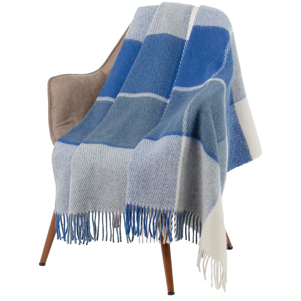 Плед Edinburgh, голубой-1