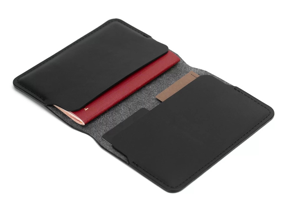 Обложка для паспорта Пак, черный-1