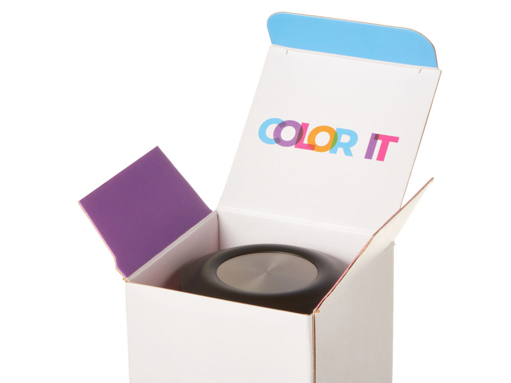 Вакуумный термос Vacuum Flask C1, soft touch, 420мл, красный-4