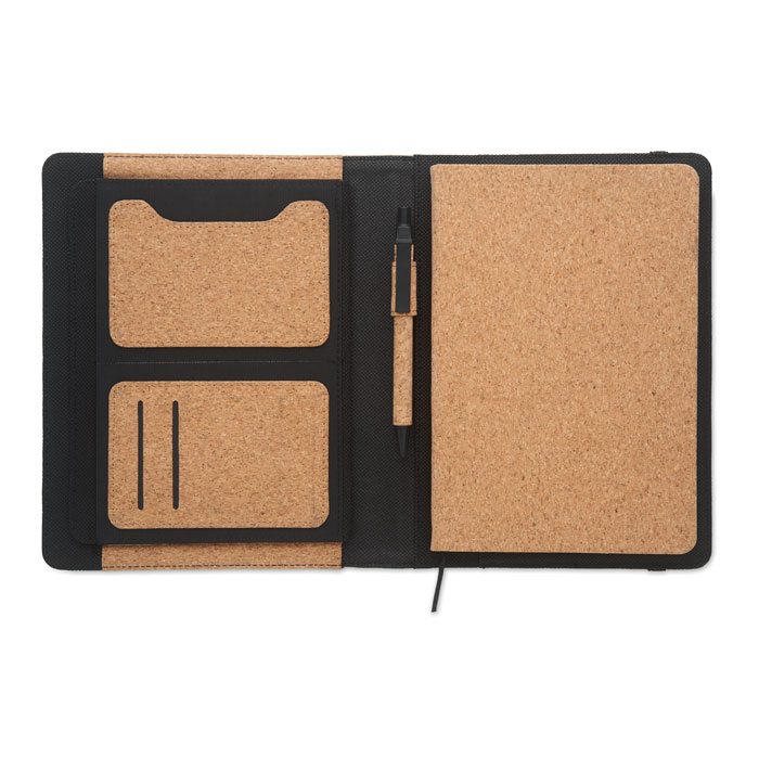 Папка А5 из пробки, бежевый-9